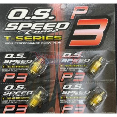 OS Speed P3 Golden Off-road Ultra Hot Glow Plug